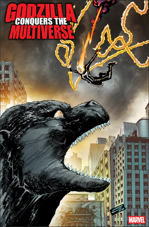 GODZILLA CONQUERS THE MULTIVERSE #1 GERARDO SANDOVAL VARIANT 1:25 Marvel Gerry Duggan Javier Garron Gerardo Sandoval