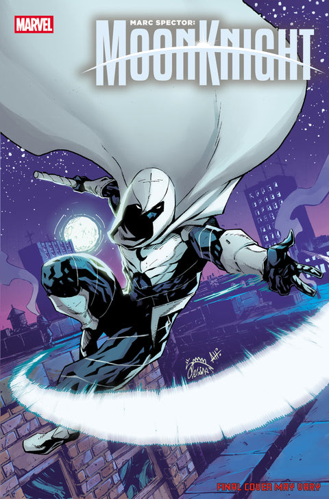 MARC SPECTOR: MOON KNIGHT #1 RYAN STEGMAN FOIL VARIANT Marvel Jed MacKay Devmalya Pramanik Ryan Stegman