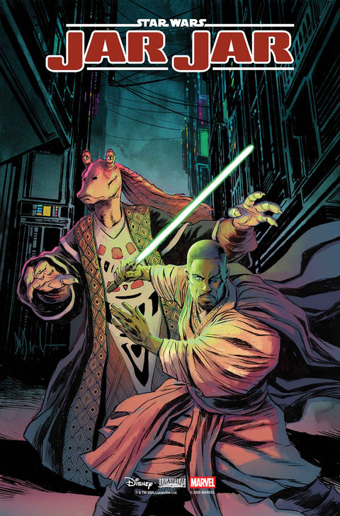 STAR WARS: JAR JAR #1 DAVE WACHTER VARIANT Marvel Ahmed Best Kieran McKeown Dave Wachter