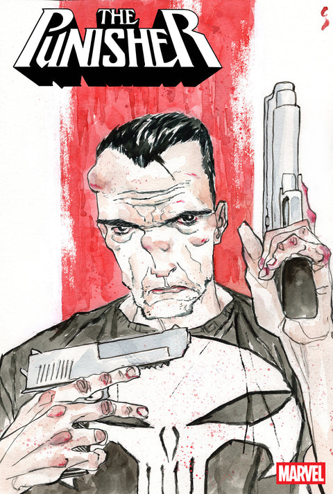 PUNISHER #9 GEOFF SHAW ART STYLE VARIANT [BG] Marvel Benjamin Percy Jose Luis Soares Geoff Shaw