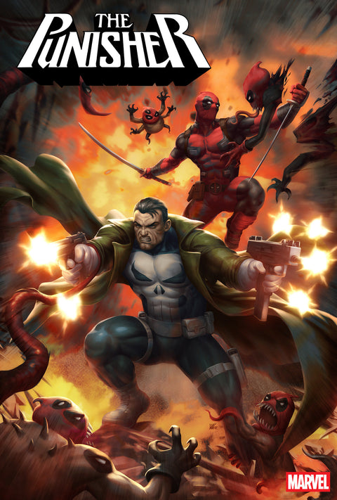 PUNISHER #9 KENDRICK LIM VARIANT [BG] Marvel Benjamin Percy Jose Luis Soares Kendrick "Kunkka" Lim