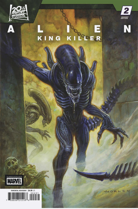 Alien: King Killer 2 Comic Alex Horley Variant Marvel Comics 2026