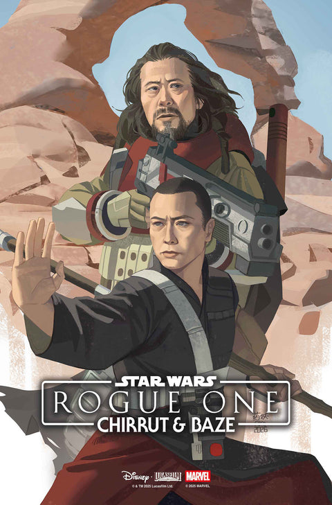 STAR WARS: ROGUE ONE - CHIRRUT & BAZE #1 AKA VARIANT Marvel Stephanie Phillips Kieran McKeown AKA