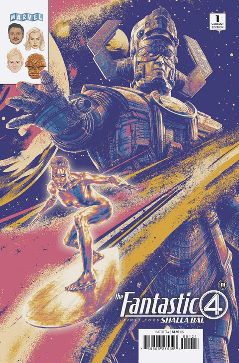FANTASTIC FOUR: FIRST FOES - SHALLA BAL #1 MARVEL STUDIOS VARIANT Marvel Charles Soule Mark Buckingham Marvel Studios