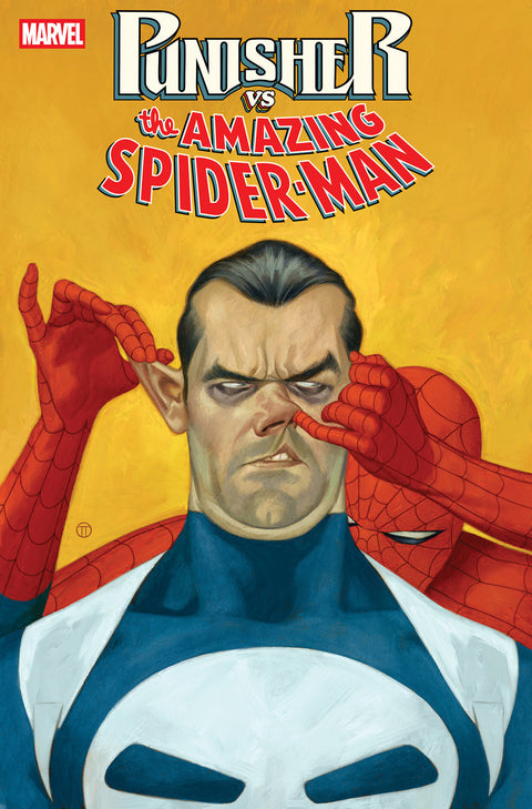 PUNISHER VS. SPIDER-MAN #4 JULIAN TOTINO TODESCO VARIANT Marvel Dan Abnett Alvaro Lopez Julian Totino Todesco