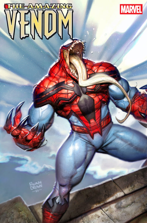 THE AMAZING VENOM #1 RYAN BROWNE VARIANT Marvel Jordan Morris Luke Ross Ryan Browne