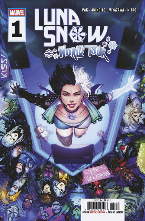 Luna Snow: World Tour 1 Comic Ario Anindito Marvel Comics 2026
