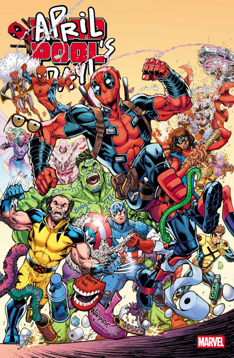 Deadpool: April Pool's Day 1 Comic Todd Nauck Variant Marvel Comics 2026