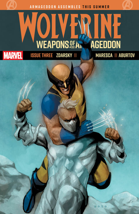 Wolverine: Weapons of Armageddon 3 Comic Phil Noto Incentive Variant (1:25) Marvel Comics 2026