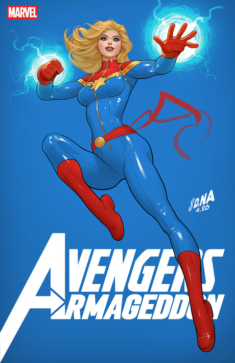 AVENGERS: ARMAGEDDON #2 DAVID NAKAYAMA COLOR BLOCK BLUE VARIANT Marvel Chip Zdarsky Delio Diaz David Nakayama