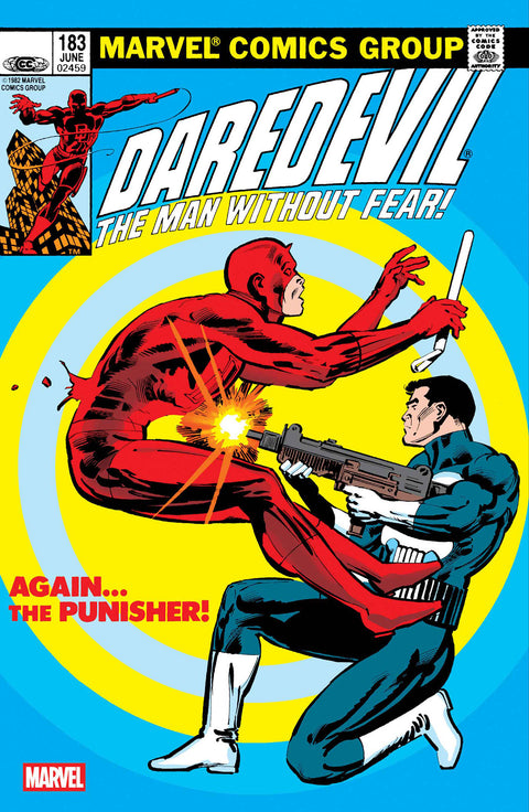 DAREDEVIL #183 FACSIMILE EDITION FOIL VARIANT [NEW PRINTING] Marvel Frank Miller Frank Miller Klaus Janson