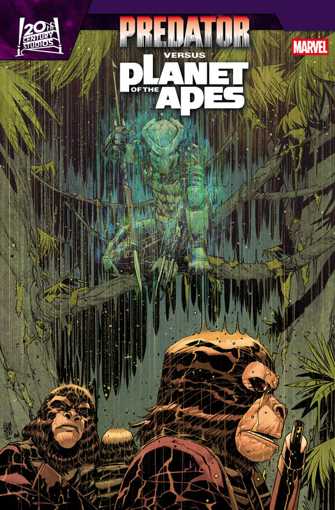 PREDATOR VS. THE PLANET OF THE APES #2 MIKE HENDERSON VARIANT 1:25 Marvel Greg Pak Alan Robinson Mike Henderson