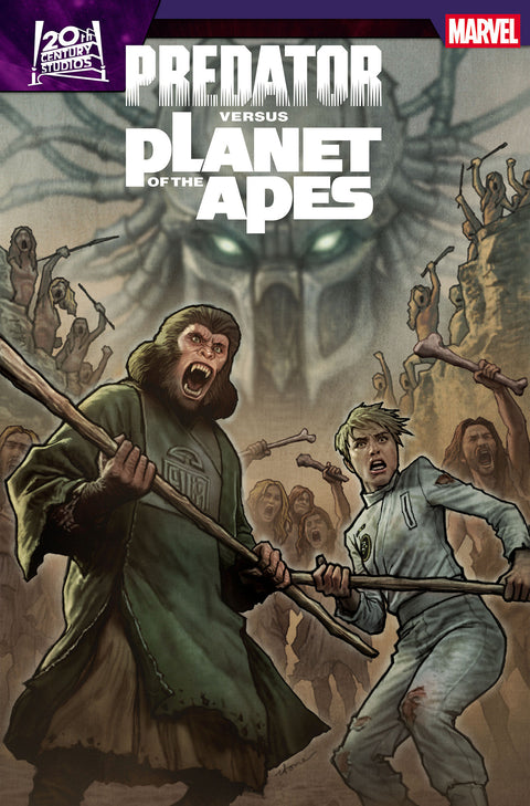 PREDATOR VS. THE PLANET OF THE APES #4 Marvel Greg Pak Alan Robinson Stonehouse
