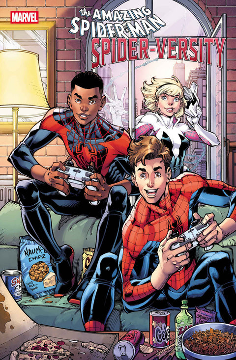 AMAZING SPIDER-MAN: SPIDER-VERSITY #1 TODD NAUCK VARIANT 1:25 Marvel Jordan Morris Pere Perez Todd Nauck