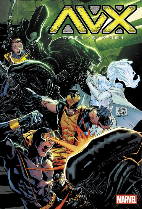 ALIEN VS. X-MEN #1 Marvel Kieron Gillen Geraldo Borges Ryan Stegman