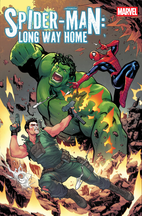 SPIDER-MAN: LONG WAY HOME #4 DAVID MARQUEZ VARIANT Marvel Jonathan Hickman Adam Kubert David Marquez