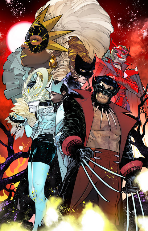 X-MEN: THE HELLFIRE MURDER #1 R.B. SILVA VIRGIN VARIANT 1:50 Marvel Saladin Ahmed Tony Daniel R.B. Silva