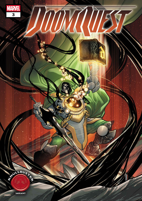 DOOMQUEST #3 DAVID BALDEON KNULLBUSTER VARIANT Marvel Ryan North Francesco Mobili David Baldeón