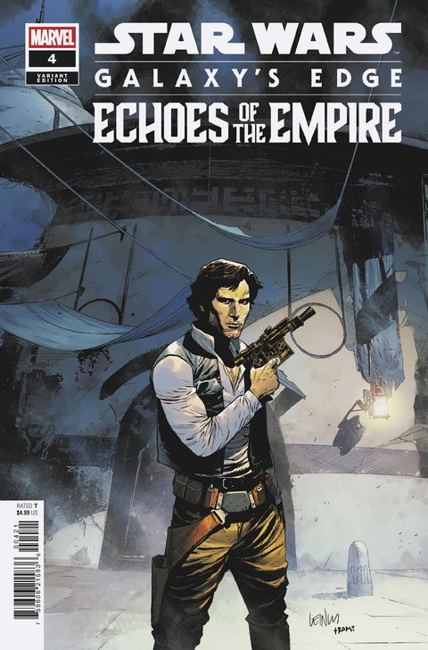STAR WARS: GALAXY'S EDGE - ECHOES OF THE EMPIRE #4 LEINIL YU HAN SOLO VARIANT Marvel Ethan Sacks Roi Mercado Leinil Yu