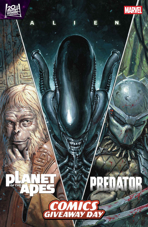 (Comics Giveaway Day 2026) Alien / Predator / Planet of the Apes 1 Comic  Marvel Comics 2026