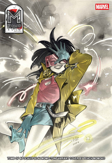 TOMB OF APOCALYPSE #4 PEACH MOMOKO MOMO-TONE VARIANT Marvel Ashley Allen Domenico Carbone Peach Momoko