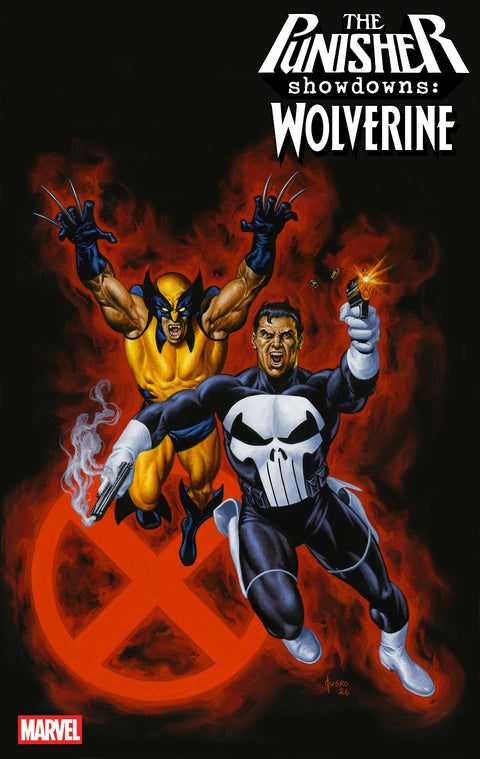 PUNISHER SHOWDOWNS: WOLVERINE #1 JOE JUSKO VARIANT Marvel Tom Waltz Bruno Bull Joe Jusko