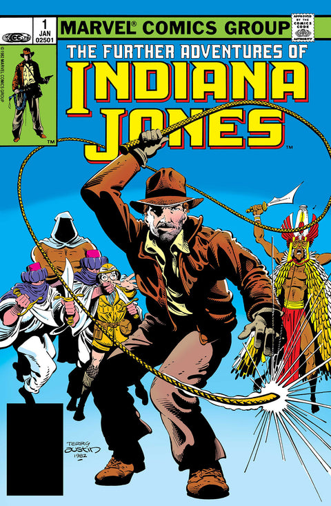 THE FURTHER ADVENTURES OF INDIANA JONES #1 FACSIMILE EDITION Marvel John Byrne John Byrne Terry Austin