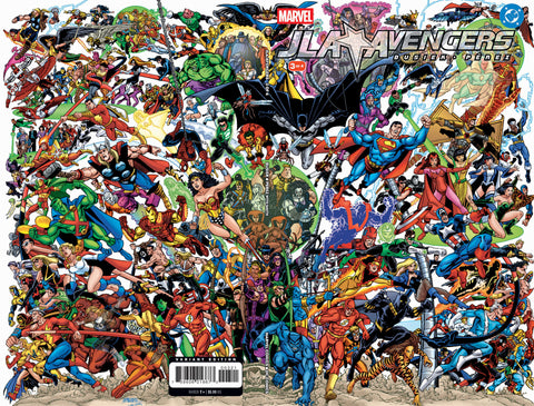 JLA/AVENGERS #3 FACSIMILE EDITION FOIL WRAPAROUND VARIANT Marvel Kurt Busiek George Perez George Perez
