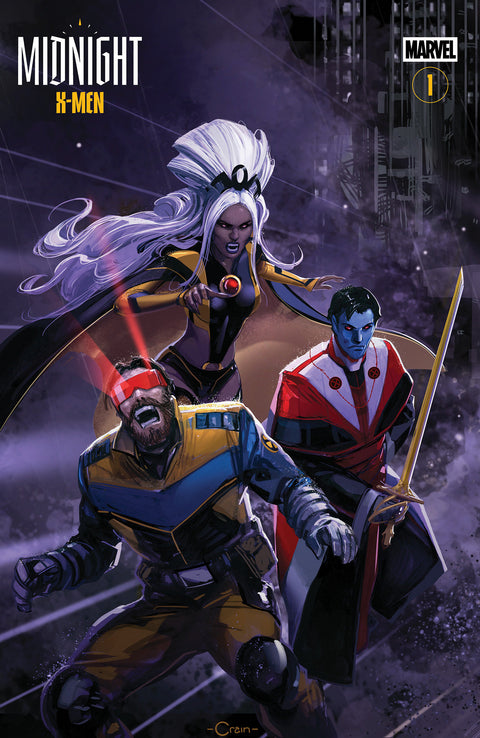 MIDNIGHT X-MEN #1 COVER F CLAYTON CRAIN 3-PART CONNECTING VARIANT Marvel Jonathan Hickman Matteo Della Fonte Clayton Crain