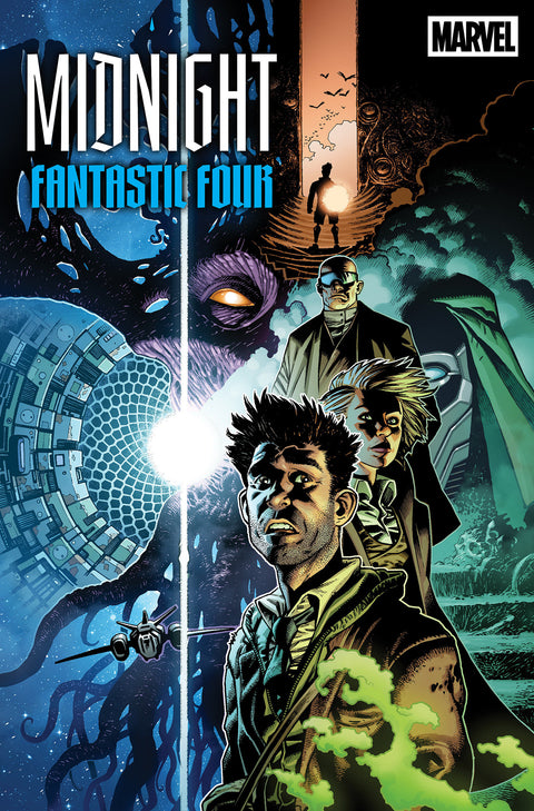 MIDNIGHT FANTASTIC FOUR #1 UNCLOAKED 2ND PRINTING Marvel Benjamin Percy Kev Walker Kev Walker