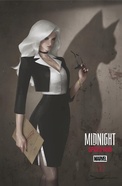 MIDNIGHT SPIDER-MAN #1 COVER E JEEHYUNG LEE MIDNIGHT GALLERY 1:25 VARIANT 1:25 Marvel Phillip Kennedy Johnson SCIETRONC Jeehyung Lee