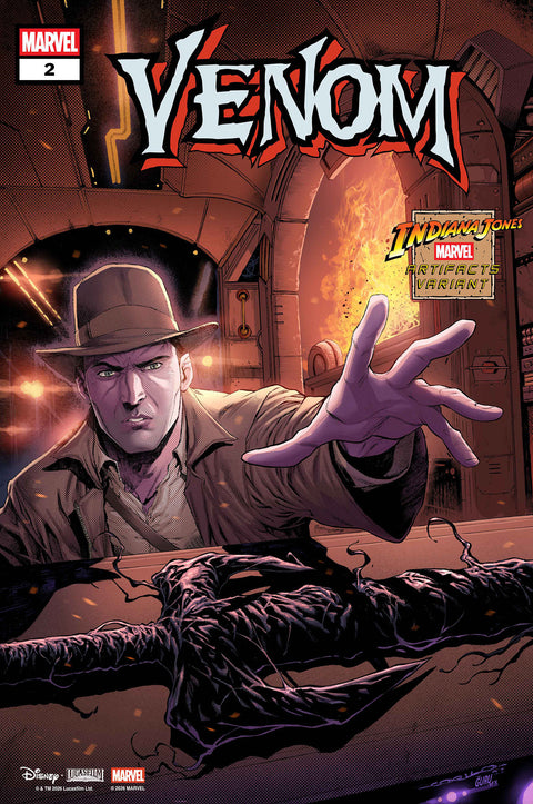 VENOM #2 IBAN COELLO INDIANA JONES MARVEL ARTIFACT VARIANT Marvel Charles Soule Tommaso Bianchi Iban Coello