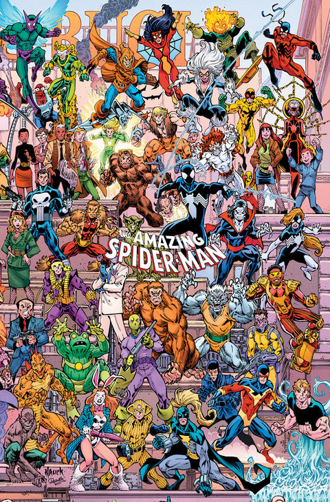 AMAZING SPIDER-MAN #1001 TODD NAUCK 4-PART CONNECTING LEGACY VARIANT Marvel Joe Kelly Pepe Larraz Todd Nauck