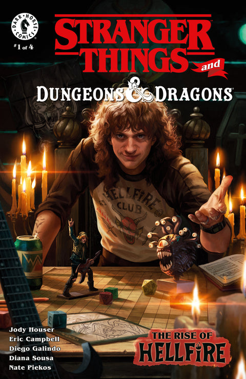 Stranger Things and Dungeons & Dragons: The Rise of Hellfire #1 (CVR A) (Magali Villanueve) Dark Horse Comics Jody Houser Diego Galindo Magali Villanueve