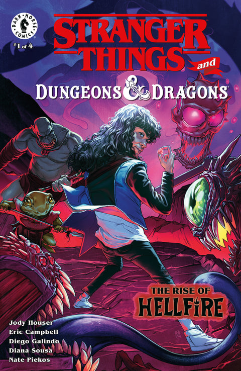 Stranger Things and Dungeons & Dragons: The Rise of Hellfire #1 (CVR E) (Nimit Malavia) Dark Horse Comics Jody Houser Diego Galindo Nimit Malavia