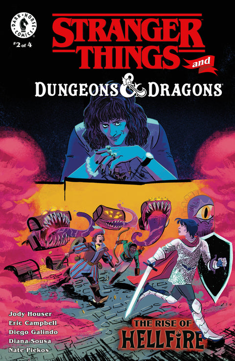 Stranger Things and Dungeons & Dragons: The Rise of Hellfire #2 (CVR C) (Lauren Knight) Dark Horse Comics Jody Houser Diego Galindo Lauren Knight