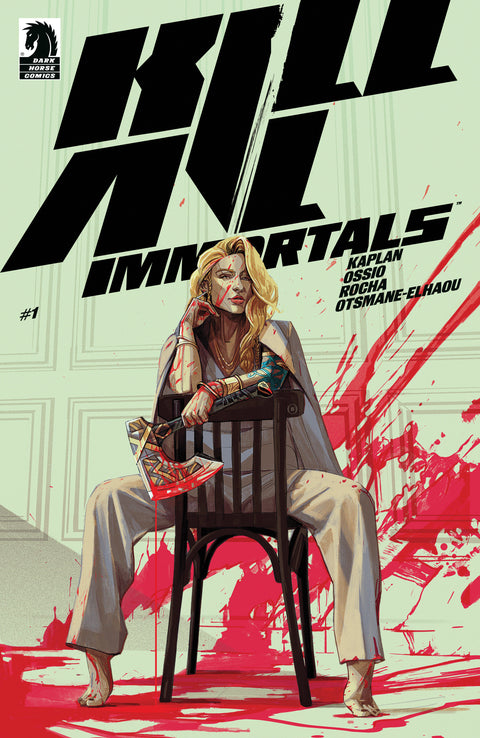Kill All Immortals #1 (CVR A) (Oliver Barrett) Dark Horse Comics Zackary Kaplan Fico Ossio Oliver Barrett