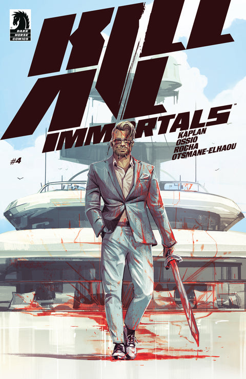 Kill All Immortals #4 (CVR A) (Oliver Barrett) Dark Horse Comics Zackary Kaplan Fico Ossio Oliver Barrett