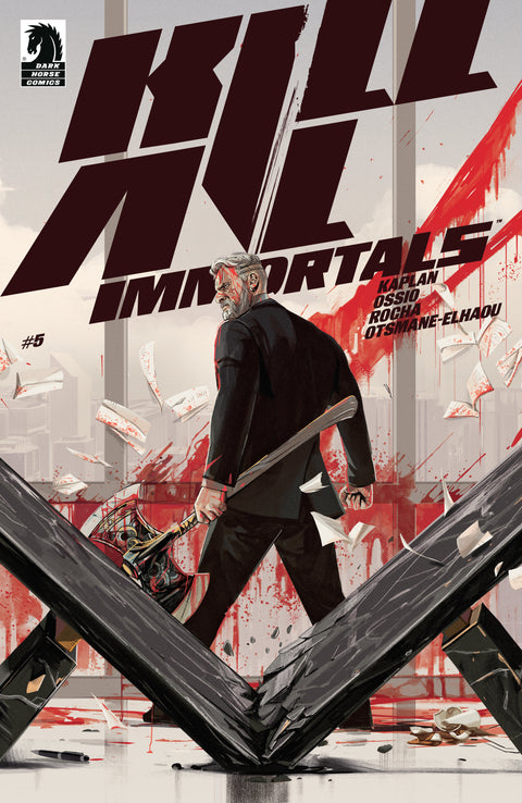 Kill All Immortals #5 (CVR A) (Oliver Barrett) Dark Horse Comics Zackary Kaplan Fico Ossio Oliver Barrett