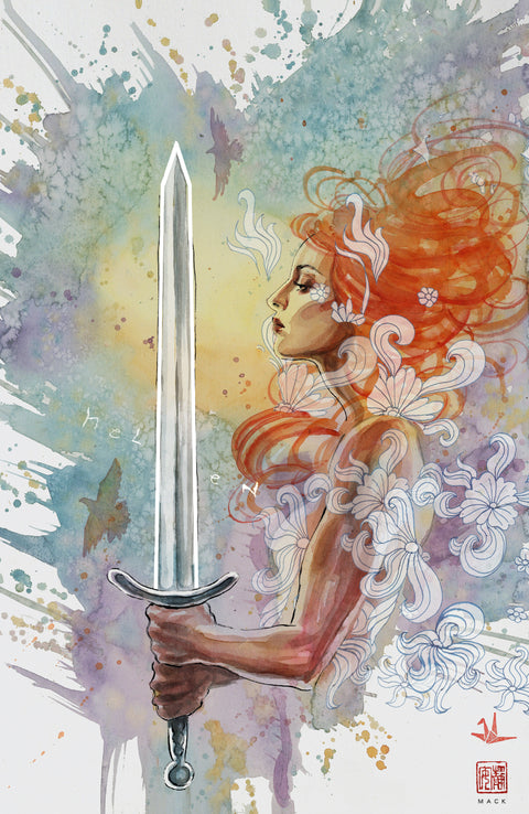 Helen of Wyndhorn #6 (CVR C) (Virgin) (1:10) (David Mack) 1:10 Dark Horse Comics Tom King Bilquis Evely David Mack