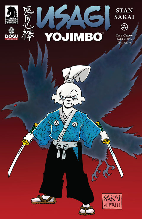 Usagi Yojimbo: The Crow #3 (CVR A) (Stan Sakai) Dark Horse Comics Stan Sakai Stan Sakai Stan Sakai