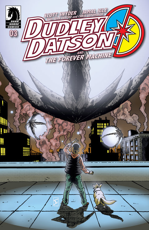 Dudley Datson and the Forever Machine #3 (CVR A) (Jamal Igle) Dark Horse Comics Scott Snyder Jamal Igle Jamal Igle