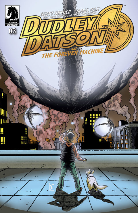 Dudley Datson and the Forever Machine #3 (CVR B) (Foil) (Jamal Igle) Dark Horse Comics Scott Snyder Jamal Igle Jamal Igle