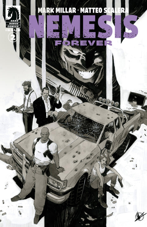 Nemesis Forever 2 Comic Matteo Scalera B&W Dark Horse Comics 2025