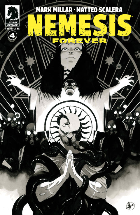 Nemesis Forever 4 Comic Matteo Scalera B&W Variant Dark Horse Comics 2025