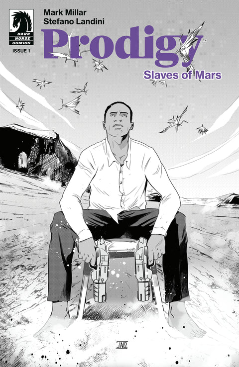 Prodigy: Slaves of Mars #1 (CVR B) (B&W) (Stefano Landini) Dark Horse Comics Mark Millar Stefano Landini Stefano Landini