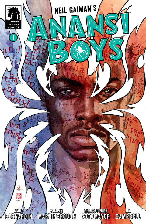 Anansi Boys I #1 (CVR A) (David Mack) Dark Horse Comics Neil Gaiman Shawn Martinbrough David Mack