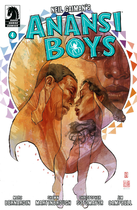 Anansi Boys I #4 (CVR A) (David Mack) Dark Horse Comics Neil Gaiman Shawn Martinbrough David Mack