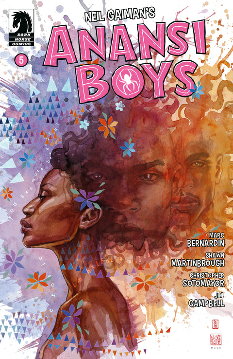 Anansi Boys I #5 (CVR A) (David Mack) Dark Horse Comics Neil Gaiman Shawn Martinbrough David Mack