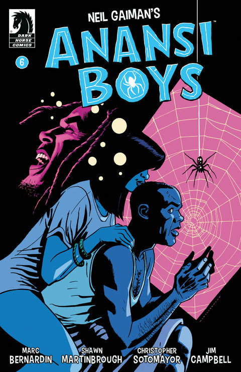 Anansi Boys I #6 (CVR B) (Shawn Martinbrough) Dark Horse Comics Neil Gaiman Shawn Martinbrough Shawn Martinbrough